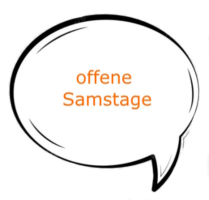 Termine: Hier sind wir auch samstags für Euch da. - offene Samstage