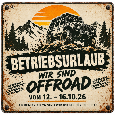 Kurze Herbst-Pause! - Herbsturlaub 12.-16.Oktober