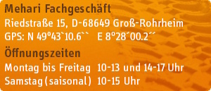 Öffnungszeiten
