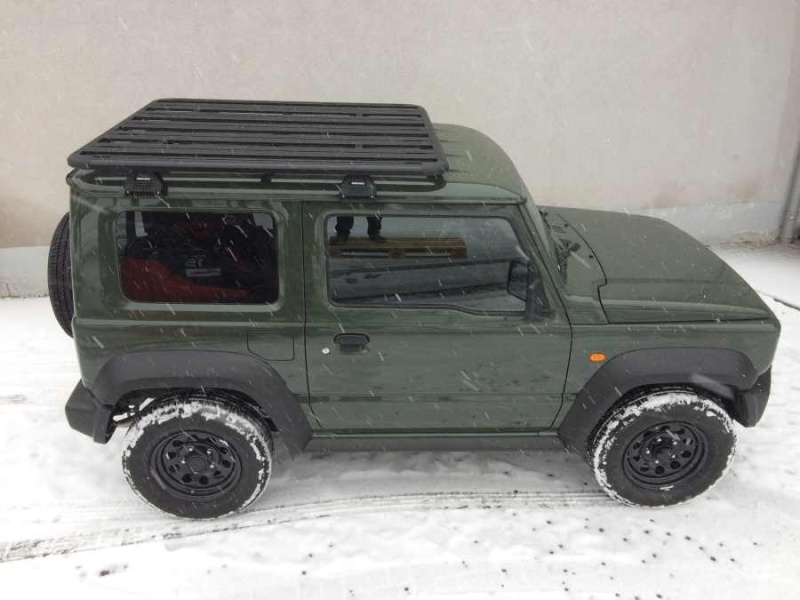 Rhino Rack Pioneer NG Plattform Suzuki Jimny 2018 kurz - 1528 x 1376, inkl. Fußkit
