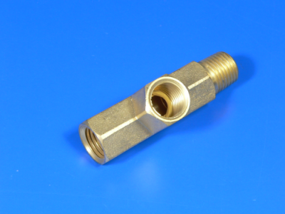 Druckluft T-Stück VIAIR 2xIG 1/4"+1xAG1/4" - 92848