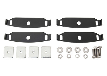 Rhino Rack Basiskit RCP61-BK für LR Discovery 3+4 mit OEM Reling