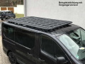 Dachplattform Rhino Rack Pioneer 6, 2500x1580, für Renault Trafic / Opel Vivaro ab Bj 14, L1