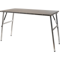 Bushtech Campingtisch Alu / Edelstahl 117x 58 cm