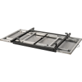 Bushtech Campingtisch Alu / Edelstahl 117x 58 cm