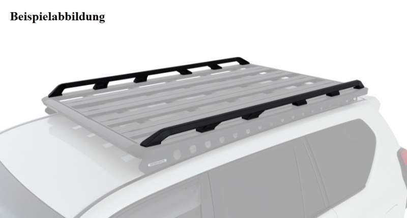 Rhino Rack Reling seitlich für NG Pioneer Plattform 2128 mm, schwarz - 53141