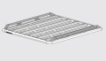 Rhino Rack Reling seitlich für NG Pioneer Plattform 2128 mm, schwarz - 53141