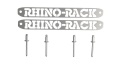 Rhino Rack Emblem für Pioneer NG Plattform (Paar)