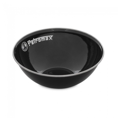 Petromax Emaille Schalen groß im 2er Set schwarz