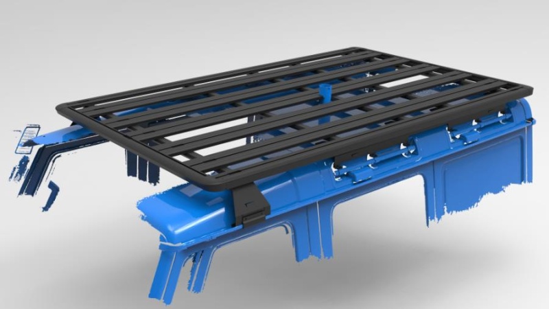 Rhino Rack Pioneer 6 Plattform für Ineos Grenadier - 2700 x 1472 mm - inkl. Backbone
