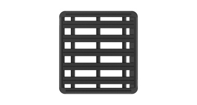 Rhino Rack Pioneer 6 Gepäckplattform 62110, 1300 x 1380 mm, schwarz