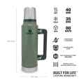STANLEY Classic Isolier - Flasche 1,4 l