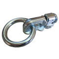 Zurröse für Zurrschiene "Double-Stud" mit Ring