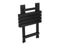 Klapptisch Camp4 Aluminium Black 50 x 50 cm
