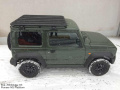 Rhino Rack Pioneer 6 Plattform für Suzuki Jimny 2018 kurz- 1500 x 1380, inkl. Fußkit