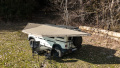 Rhino Rack Batwing 180° Markise, freitragend mit Halter