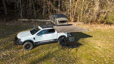 Rhino Rack Sunseeker Markise, freitragend mit Halter, 2200 x 2000 mm