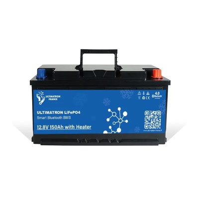 Ultimatron Untersitz Batterie Lithium 12V 180Ah LiFePO4 mit Heizung