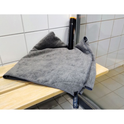 BASIC NATURE Microfaser Handtuch "Terry" 150x85 cm