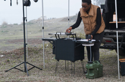 Wild Land Outdoor Küchenbox mit Kocher