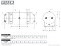 Druckluftkessel Viair 5,7 Liter / 1,5 gal - 200 PSI