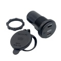 USB Doppelsteckdose zum Einbau Typ C 5-20 V PD 60W