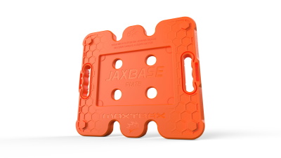 Maxtrax Jaxbase Unterlegplatte für Hi-Lift, orange (1 Stk)