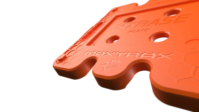 Maxtrax Jaxbase Unterlegplatte für Hi-Lift, orange (1 Stk)