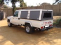 Hardtop Bushtech für Toyota Landcruiser LC79 Single Cab