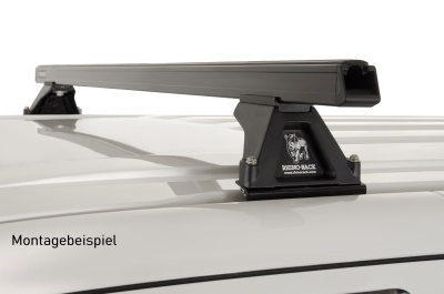 Fußkit Rhino Rack für C-Schiene, Höhe 80mm - RLTF