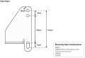 Rhino Rack Universal-Markisenhalterung für freitragende Markisen (Paar) - 31129
