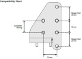 Rhino Rack Universal-Markisenhalterung, kurz (Paar)