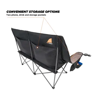 Oztent Camping-Sofa Glider Lounge Series III (OGL02FRCHA)