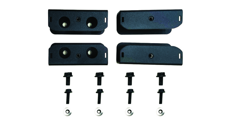 Rhino Rack Basiskit (4 Stück) für VW ID. BUZZ ab 24 und VW Caddy Gen. 5 - RCP96H-BK