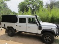Hardtop Bushtech für Land Rover Defender 130 Glattblech