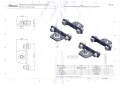 Bush Company Flush Mount Bracket, Set mit 4 Stk - 4RTFMB