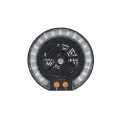 OzTent LED Ventilator Series II, schwarz, mit Akku und USB-C (OZ01ELB)