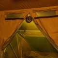 OzTent LED Ventilator Series II, schwarz, mit Akku und USB-C (OZ01ELB)
