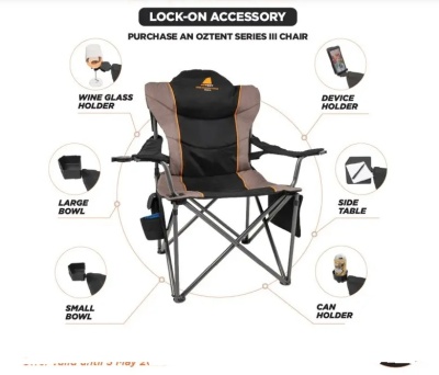 Faltstuhl Oztent King Kokoda Chair Serie III ( OKK01FRCHC)