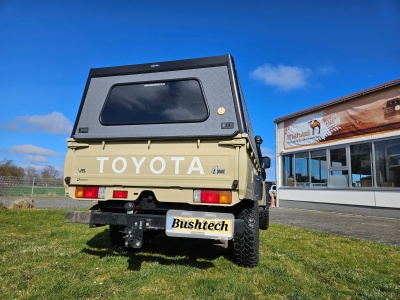 Hardtop Bushtech für Toyota Landcruiser LC79 Single Cab Riffelblech