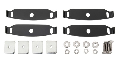 Rhino Rack Sportz Dachträger mit RX300L Fußkit für Land Rover Discovery 3 & 4 mit OEM Reling