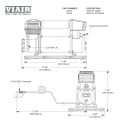 Kompressor Viair 400P EF Digital 12V - 40243