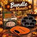 Bundle des Monats: PETROMAX Muffinform & Topflappen & Backbuch