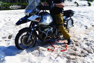 Anfahrhilfe Maxtrax Moto Board - für Motorräder, inkl. Befestigung