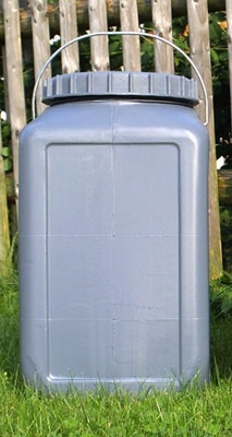 Weithalstonnen, eckig 20 Liter