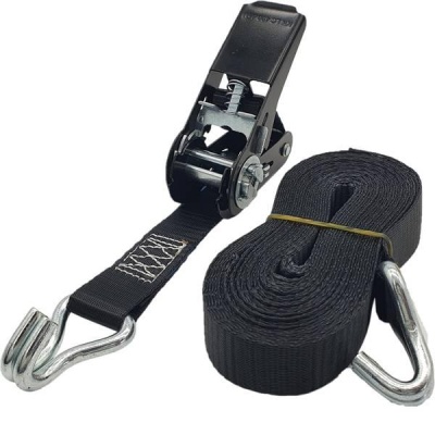 Ratschengurt 6 m, 400 kg mit Haken, 2-tlg.