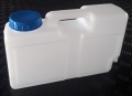 Wasserkanister Raumsparkanister 10 Liter m. Hahn