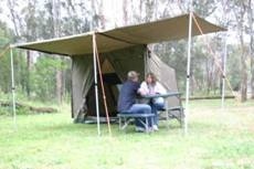 OzTent Seitenmarkise für Zelte RV 2-5 Serie II (RV2SB)