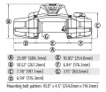 Seilwinde Warn Zeon XD 12, 12-V, 5.443 kg Zugkraft