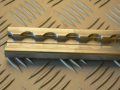 Zurrschiene / Systemschiene Alu vierkant Standard (34,5x13,5 mm)